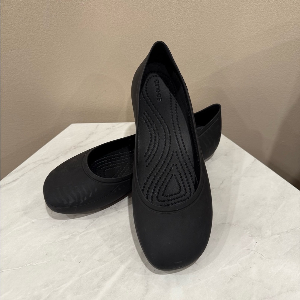 Crocs Women's Black Flats